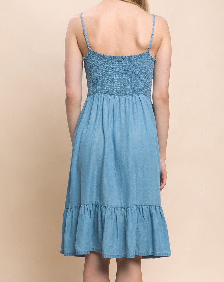 Country Charm Button Down Dress - SALE