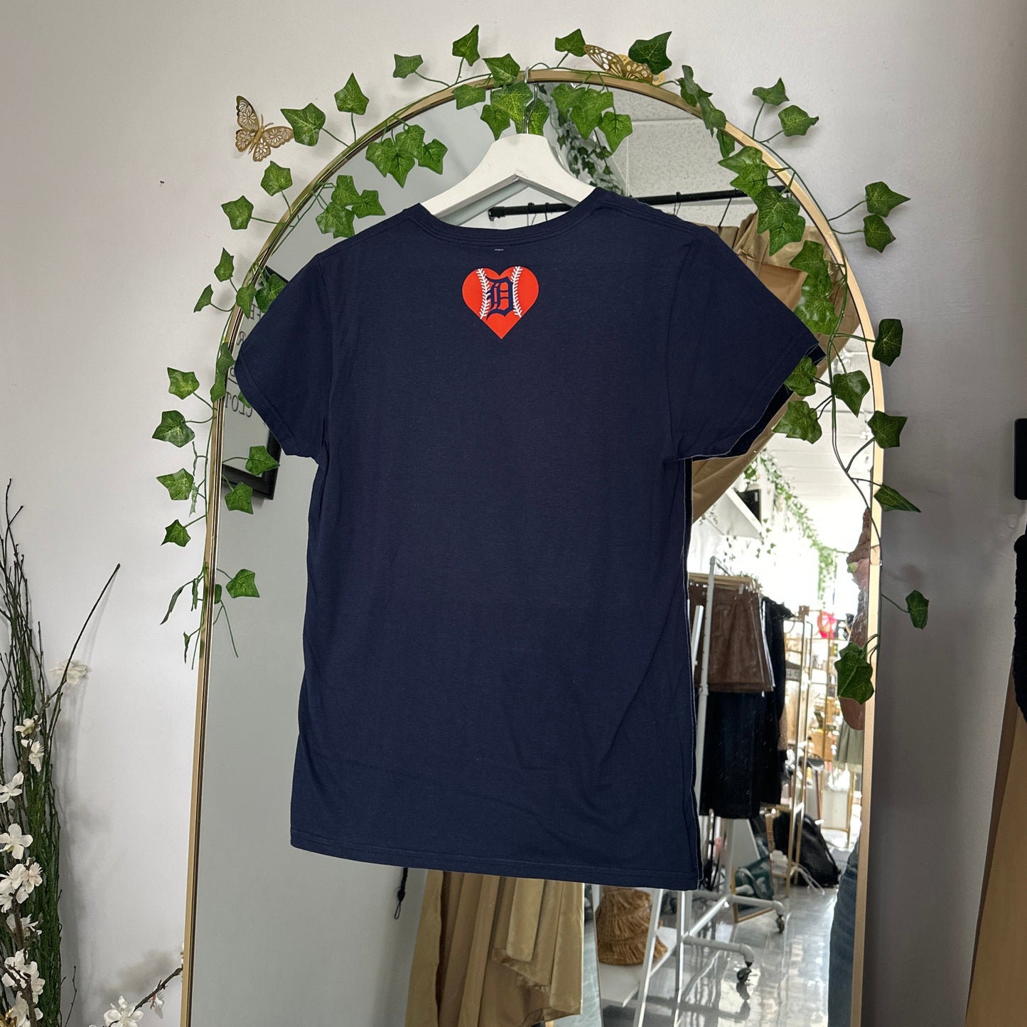 Detroit BaseBall Puff Graphic Tee