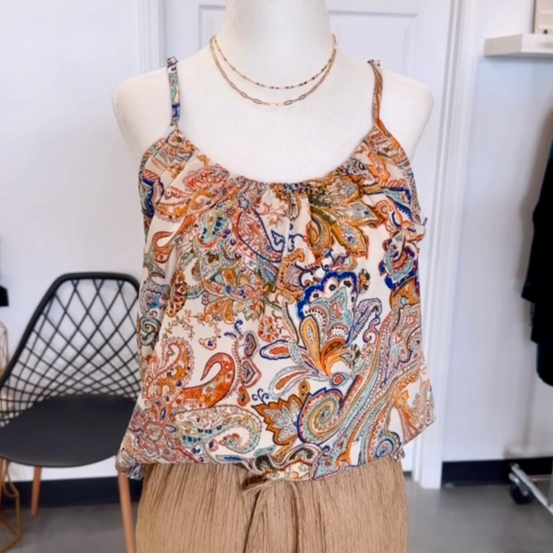 Summer Days Floral Cami