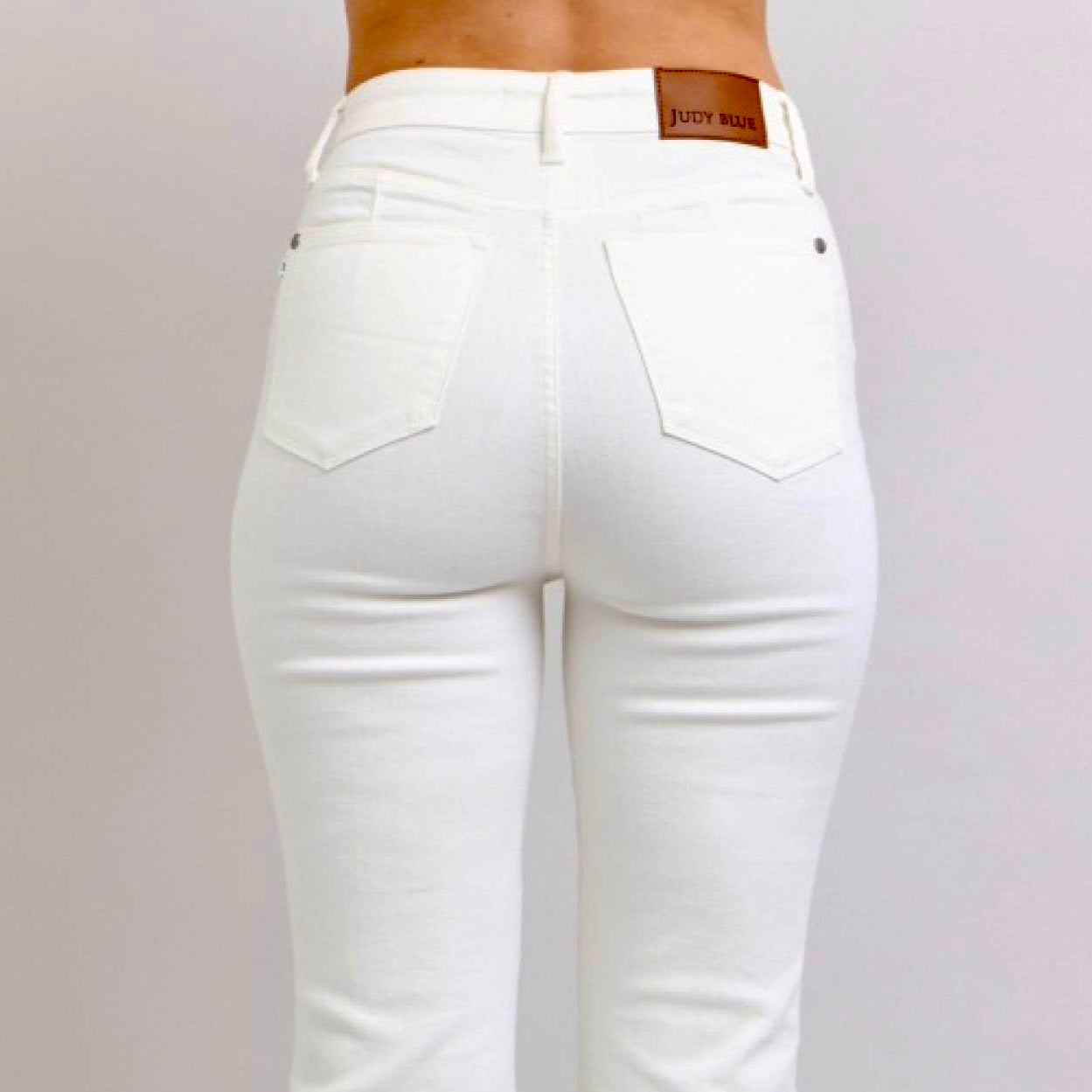 Judy Blue Vacation Ready White Jeans - SALE