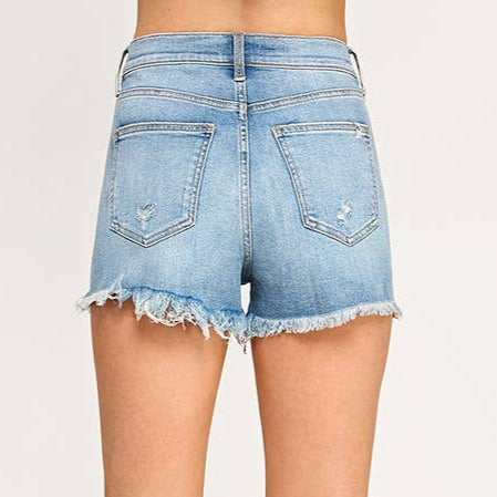 Lizzie Light Denim Shorts