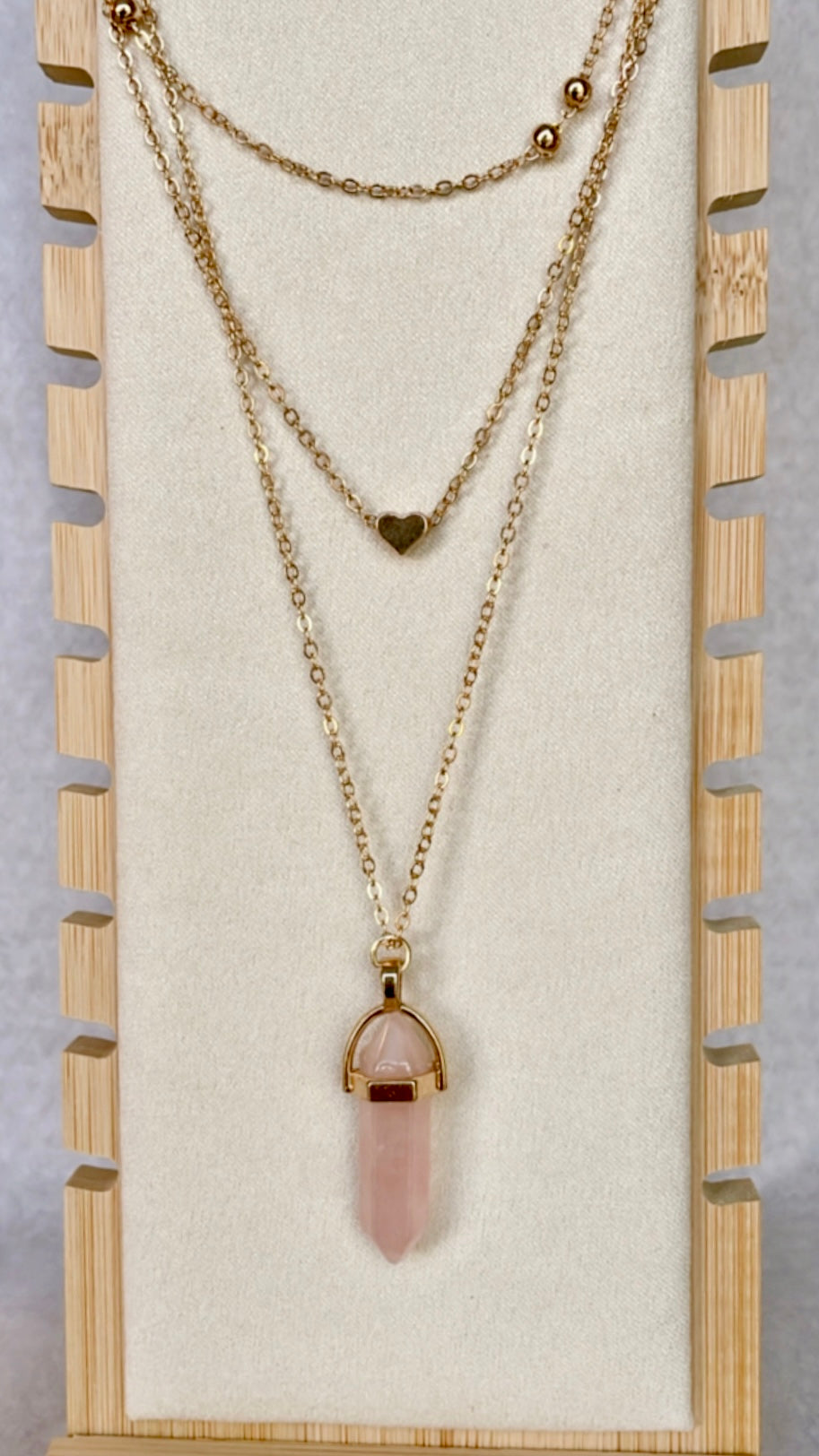 Boho Pendant Layered Necklace