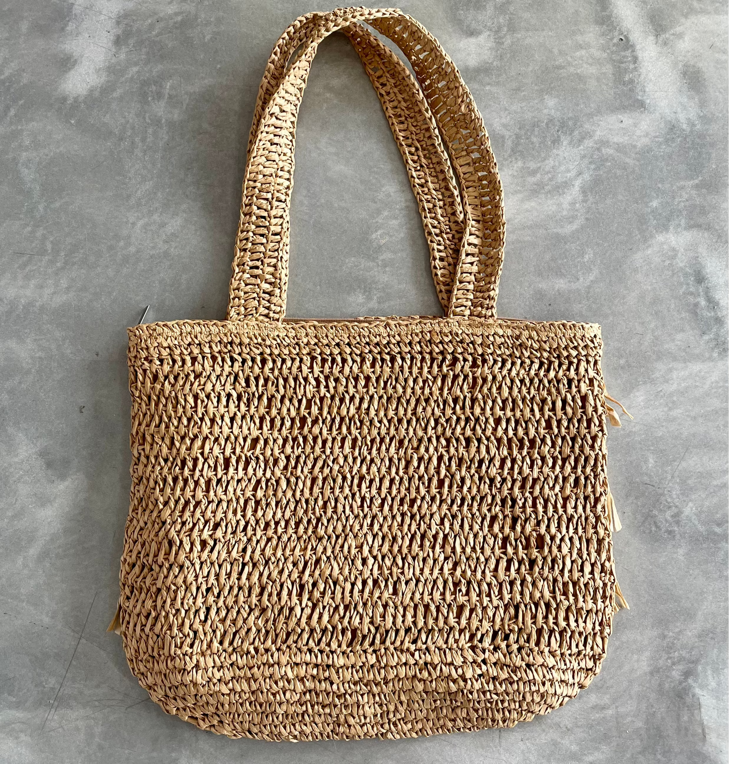 Don't Be Square Tote Bag (Tan)