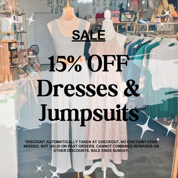 DRESSES & JUMPSUITS