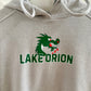 DRAGONS Graphic Back Fleece Hoodie (Grey)