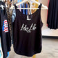 Lake Life Tank Top (Black)