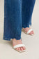 Judy Blue Chew Hem Wide Leg Jeans