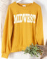 Midwest Girl Sweatshirt (Yellow)
