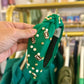 Rhinestone Football Headbands
