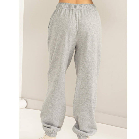 Let's Go Jogger Sweatpants (Heather Grey)