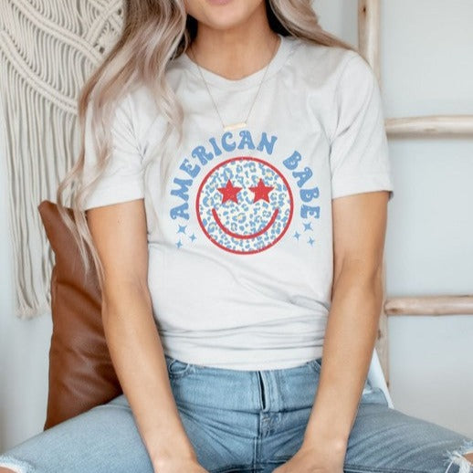 American Babe Graphic Tee - Sale