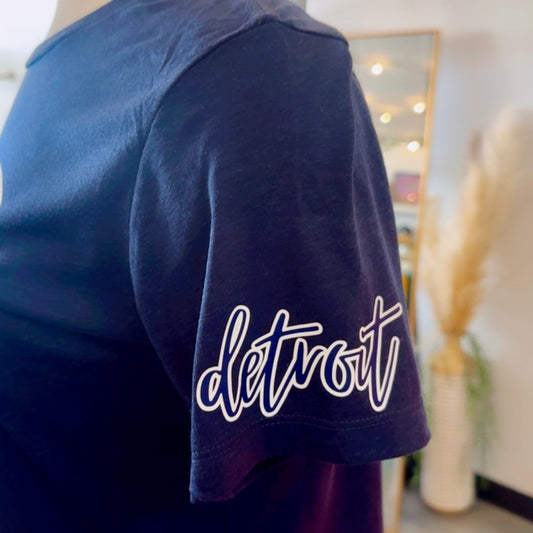 Detroit Baseball Graphic Tee (White Heart)