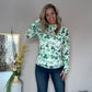 Feeling Lucky Shamrock Mesh Top - FINAL SALE