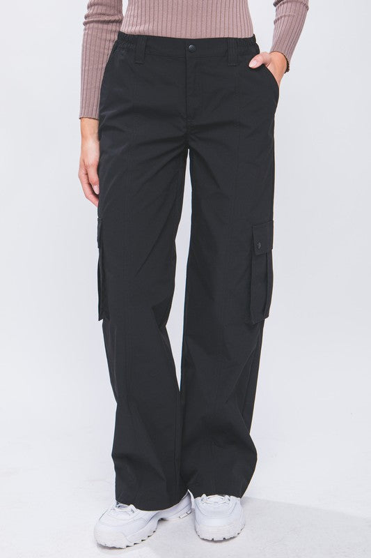Can't Stop Cargo Pants (Black)