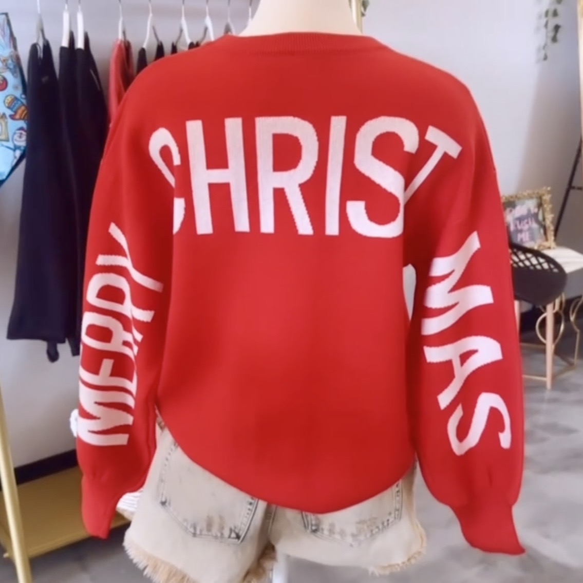 HO HO HO MERRY CHRISTMAS Sweater