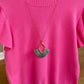 Cheap Frills Necklace (Grey)