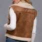 Sherpa Zip Up Vest