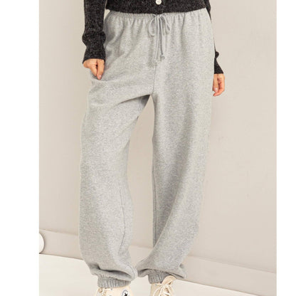 Let's Go Jogger Sweatpants (Heather Grey)