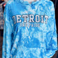 Detroit Tie Dye Sweatshirt