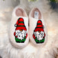 Holiday Gnome Slippers (Stripe) - DOORBUSTER