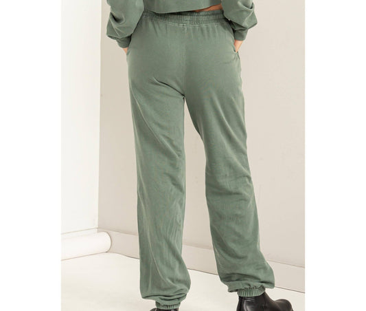 Weekender Drawstring Sweatpants (Green)