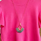 Cheap Frills Necklace (Grey)