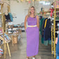 Jessica Curved Hem Maxi Dress (Purple)