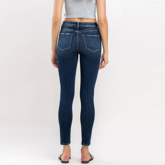 Vervet Hailey Skinny Jeans (Dark)