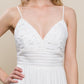 Bow Back Lace Dress (White) - SALE