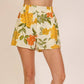 Cabana Tropical Shorts (Ivory) - SALE