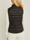 Ellie Lightweight Puffer Vest (Black)