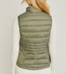 Ellie Lightweight Puffer Vest (Sage)