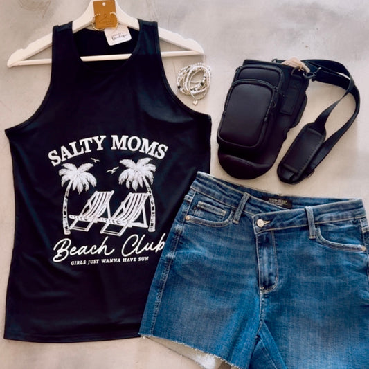 Salty Moms Graphic Tank Top - 30% SALE