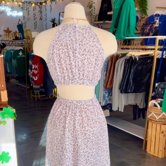 Peek-A-Boo Maxi Dress - SALE