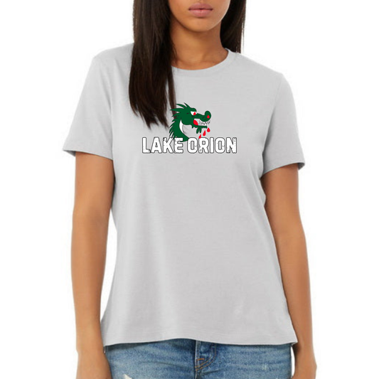 LAKE ORION Dragons Short Sleeve Tee (Grey)