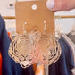Tiger Earrings (Silver)