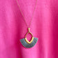 Cheap Frills Necklace (Grey)
