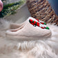 Holiday Gnome Slippers (Stripe) - DOORBUSTER