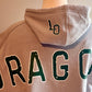 DRAGONS Graphic Back Fleece Hoodie (Grey)