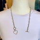 Heart Charm Necklace (Silver)