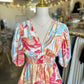 Feeling Floral V Neck Dress