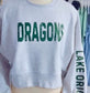 DRAGONS Long Crop Sweatshirt (Grey)