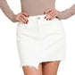 Country Nights White Denim Skirt - SALE