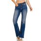 Marley Bootcut Denim Pants (Dark)
