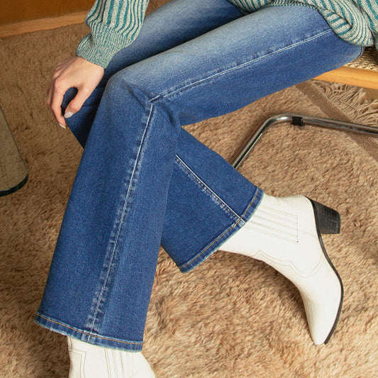 Marley Bootcut Denim Pants (Dark)