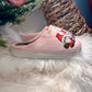 Holiday Gnome Slippers (Pink) - DOORBUSTER