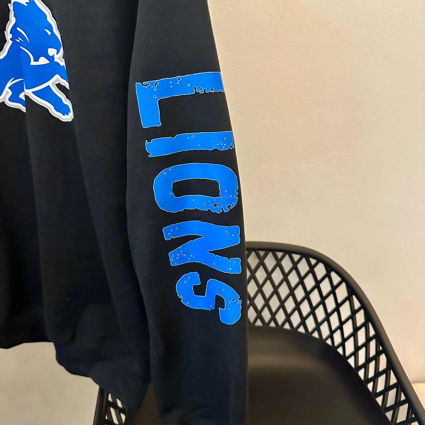 Detroit Lions Sweatshirt (Black)- SALE