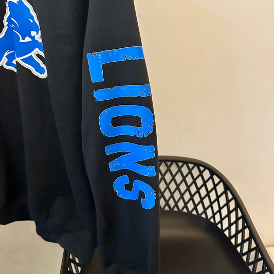 Detroit Lions Sweatshirt (Black)- SALE