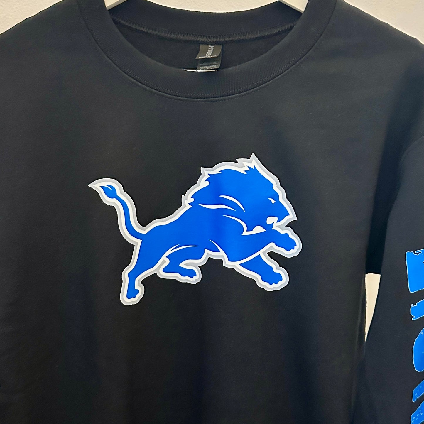 Detroit Lions Sweatshirt (Black)- SALE