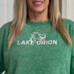 DRAGONS Graphic Back Acid Wash Pullover (GREEN)